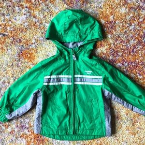 OshKosh Windbreaker Rain Jacket Toddler Girl Boy